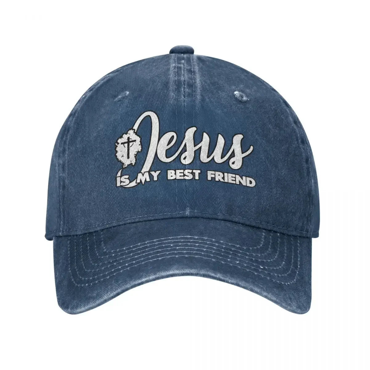 Jesus Is My Best Friend Christian Baseball Cap