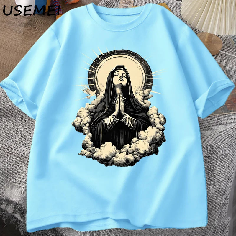 Virgin Mary Graphic T-Shirt