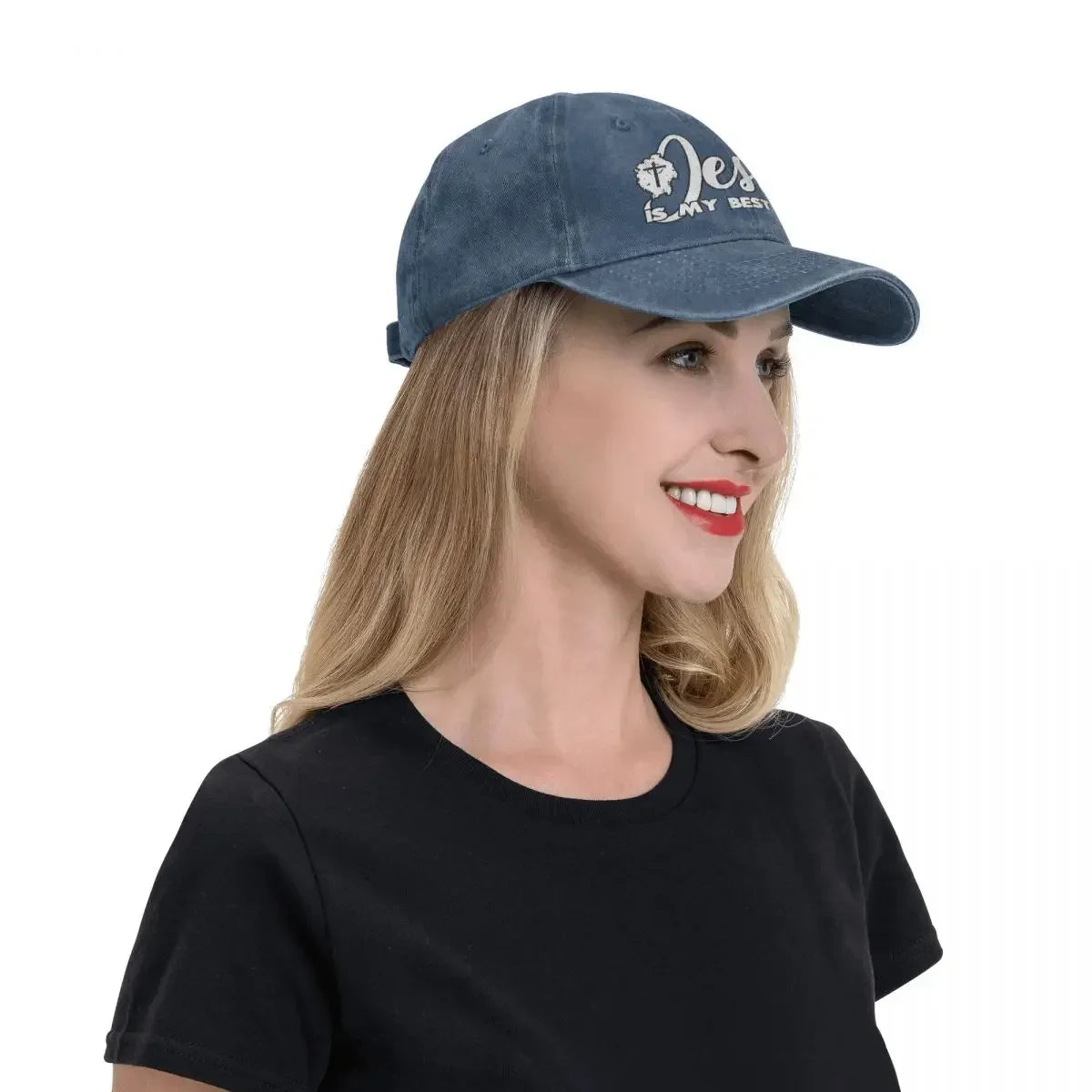 Jesus Is My Best Friend Christian Baseball Cap