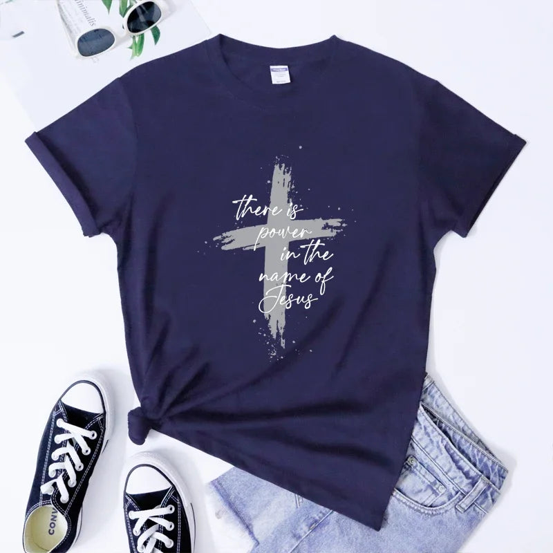 There Is Power In The Name Of Jesus Shirt