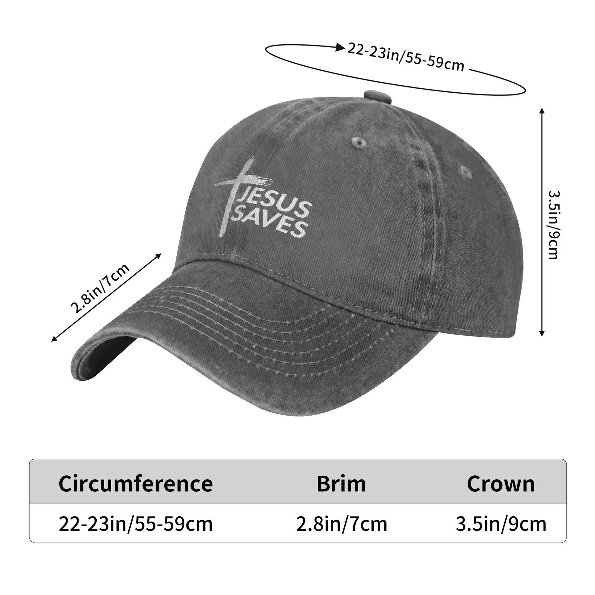 Fashion Jesus Saves Baseball Cap