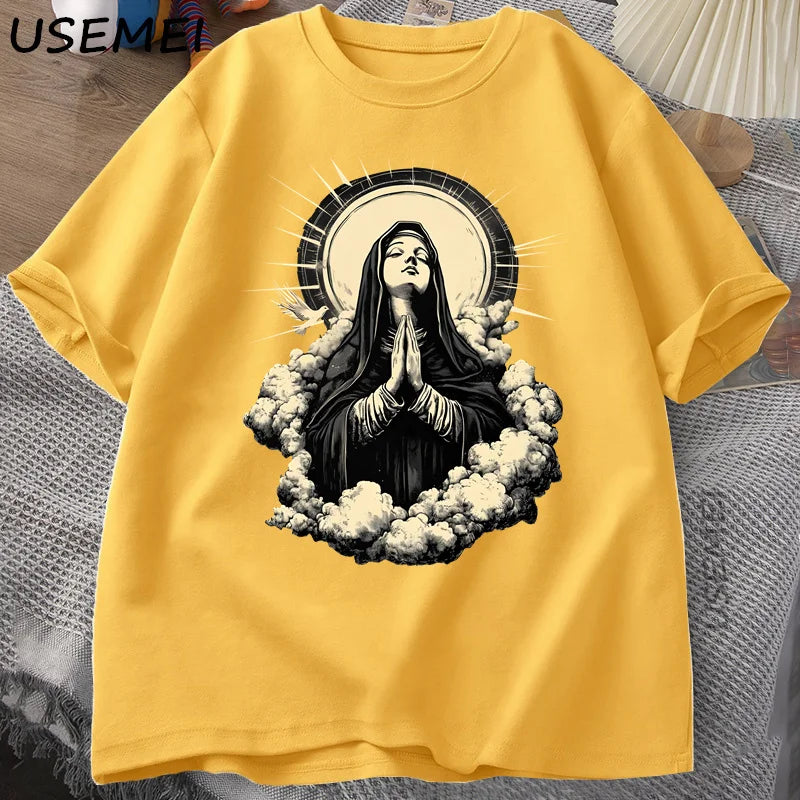 Virgin Mary Graphic T-Shirt