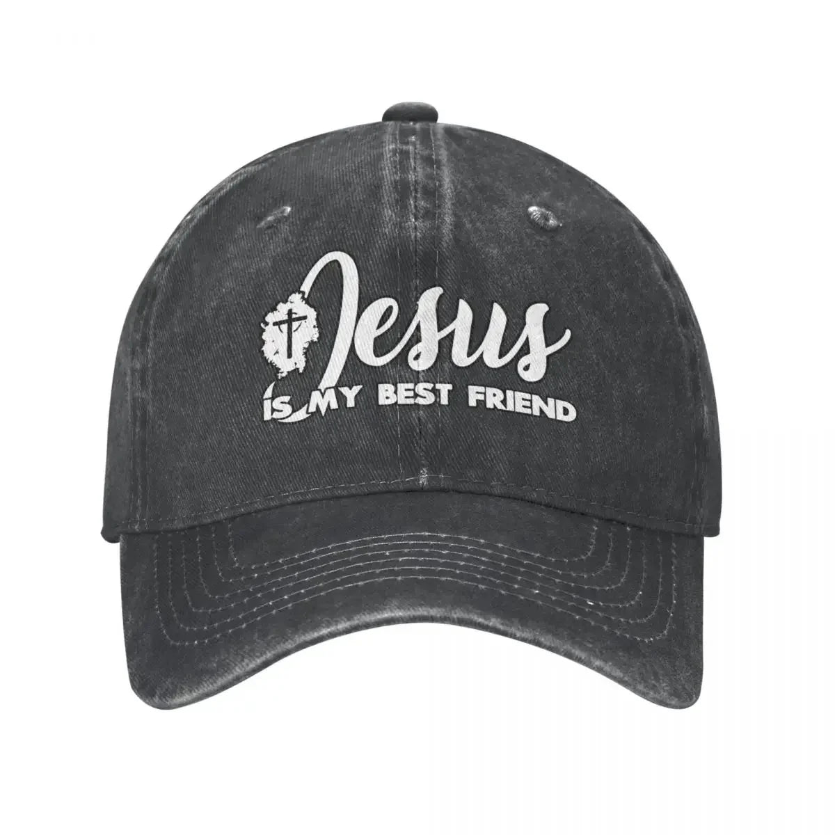 Jesus Is My Best Friend Christian Baseball Cap