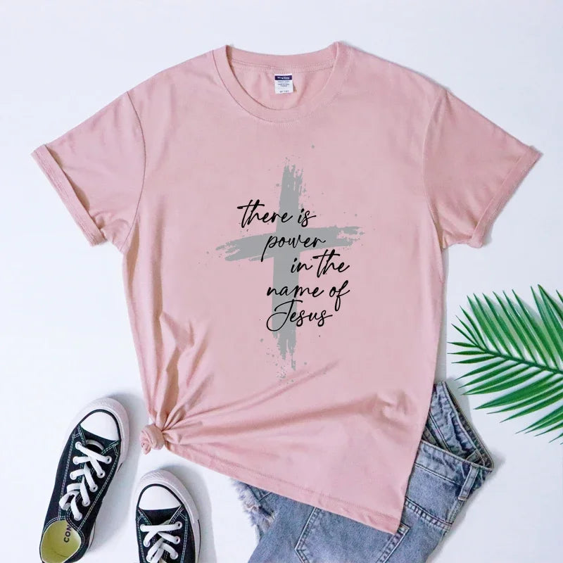 There Is Power In The Name Of Jesus Shirt