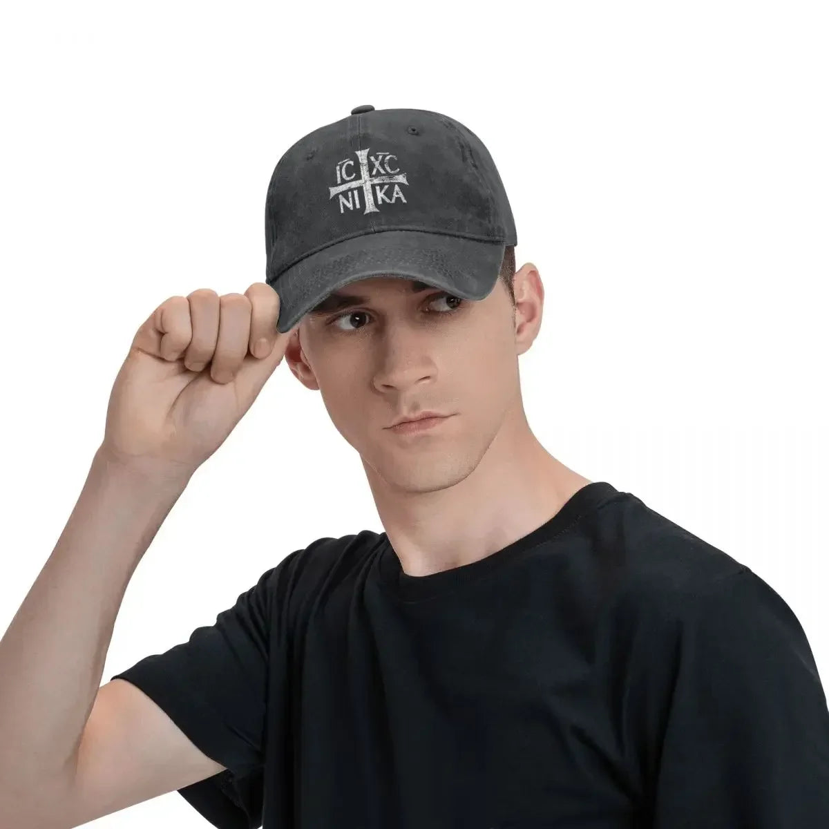 IC XC NIKA Cross Christian Orthodox Baseball Cap