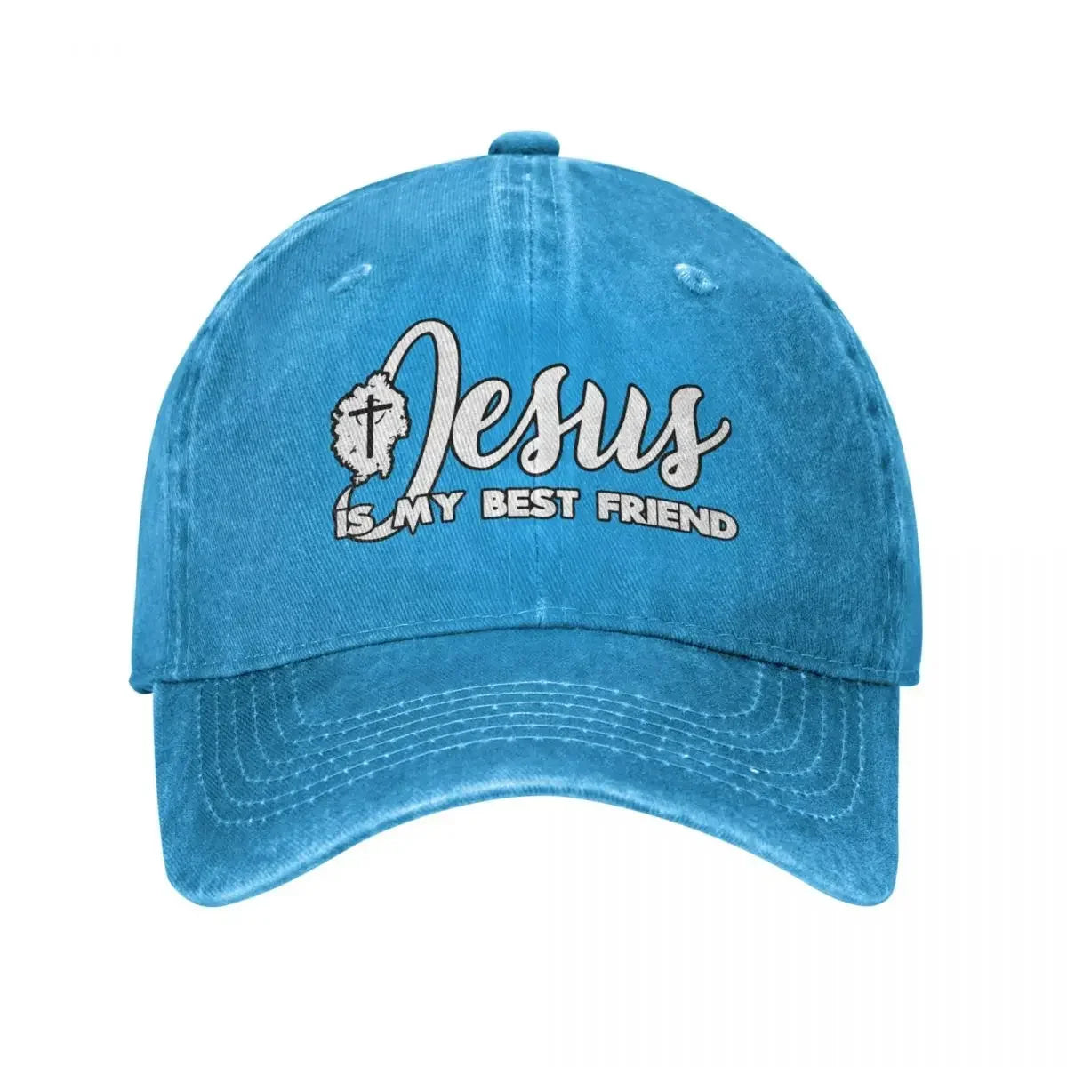 Jesus Is My Best Friend Christian Baseball Cap