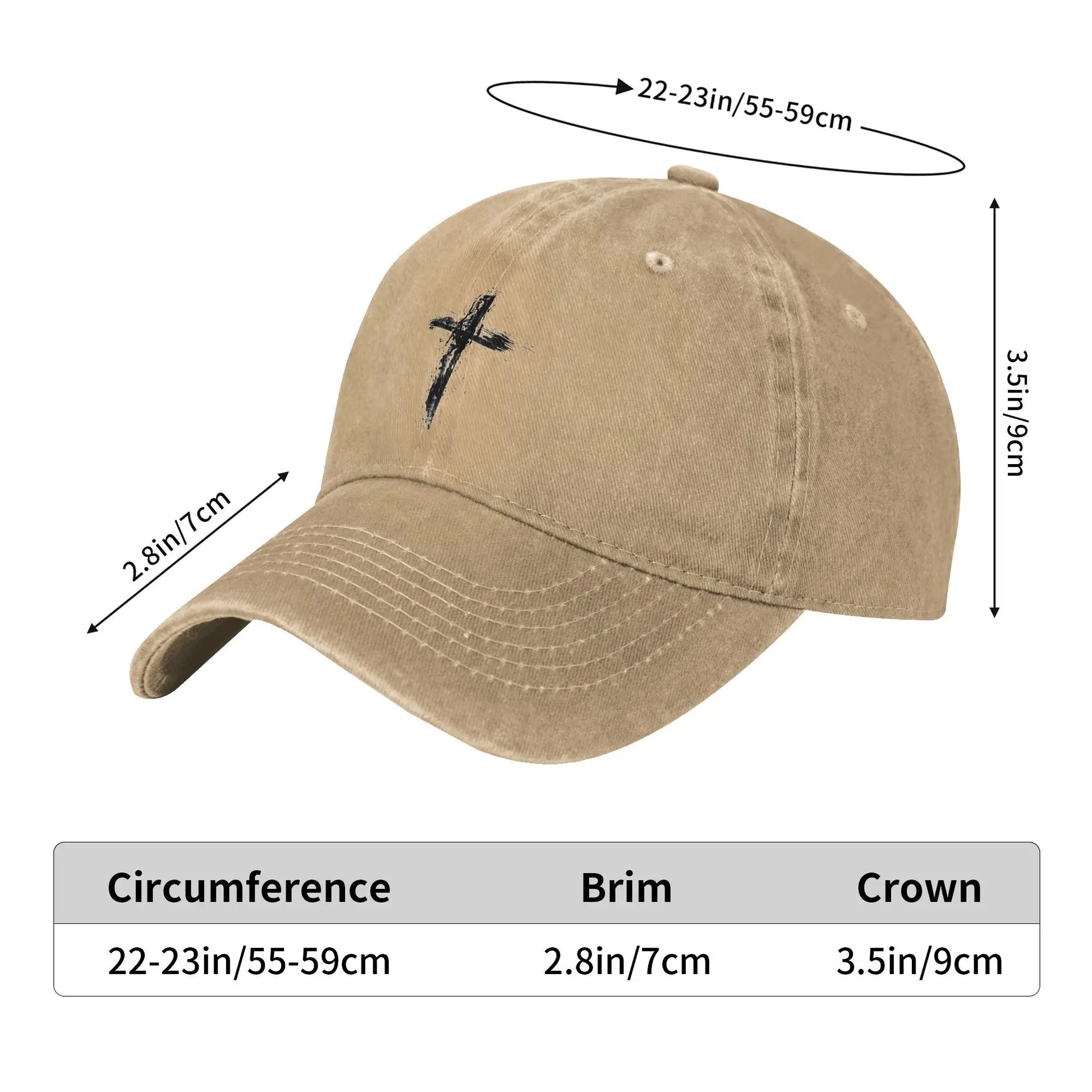 Cross Unisex Baseball Cap
