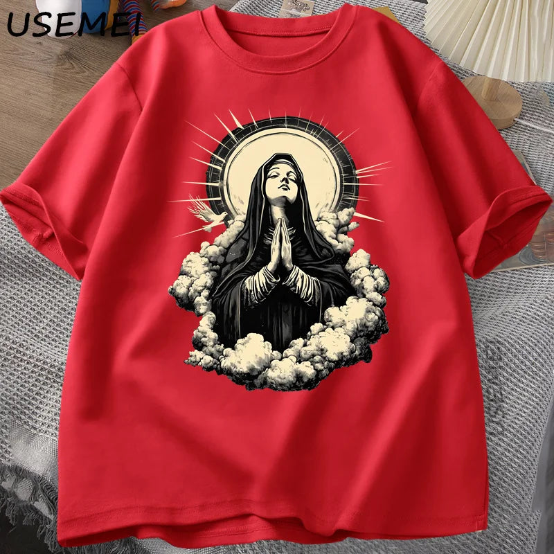 Virgin Mary Graphic T-Shirt