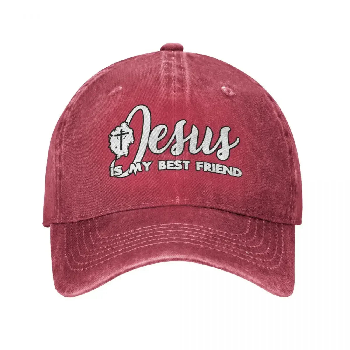 Jesus Is My Best Friend Christian Baseball Cap