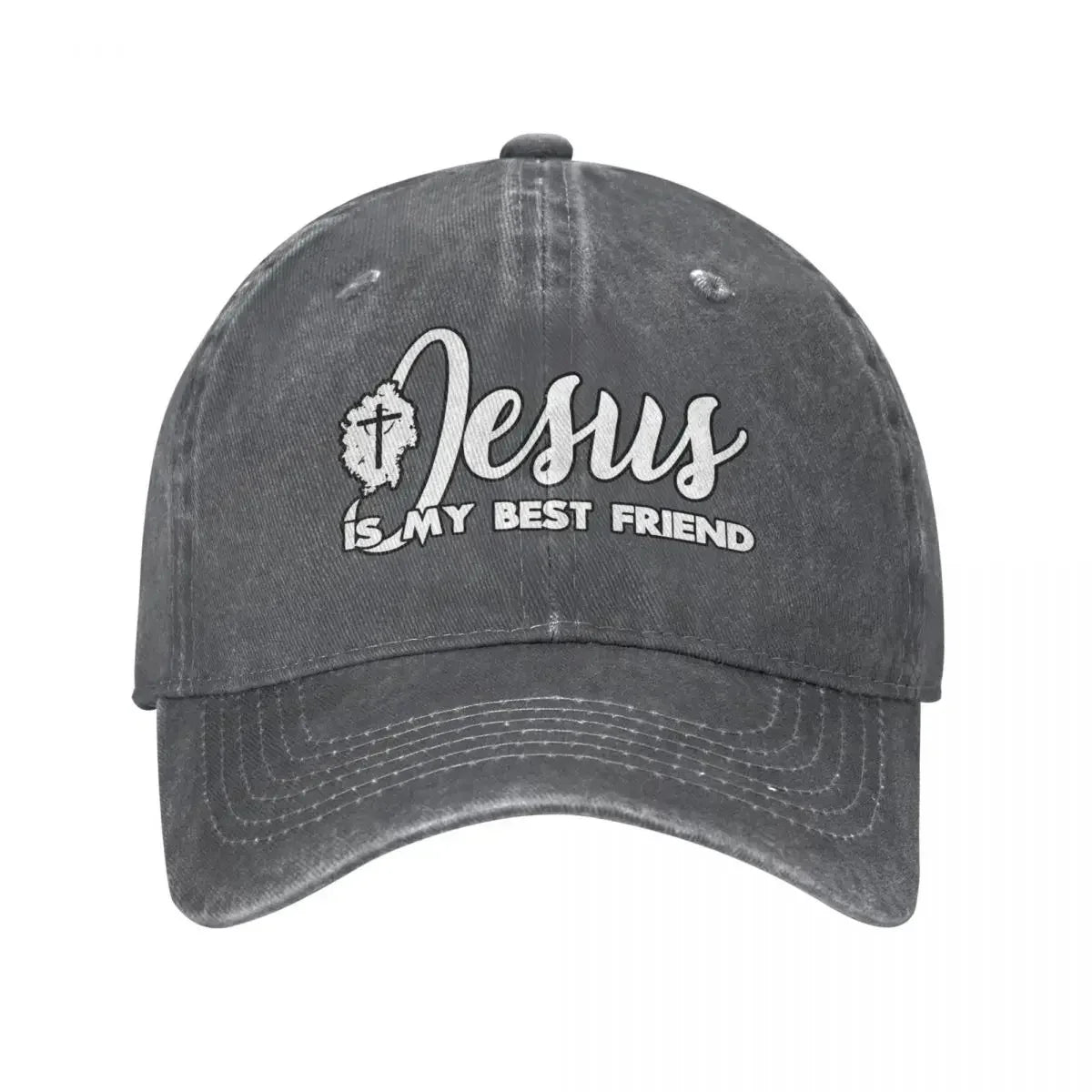 Jesus Is My Best Friend Christian Baseball Cap