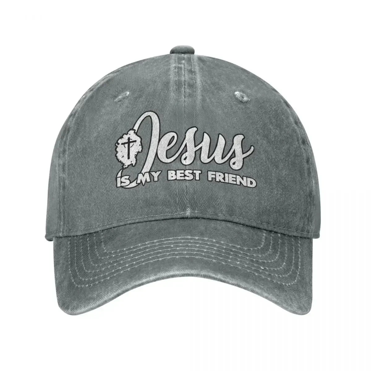 Jesus Is My Best Friend Christian Baseball Cap